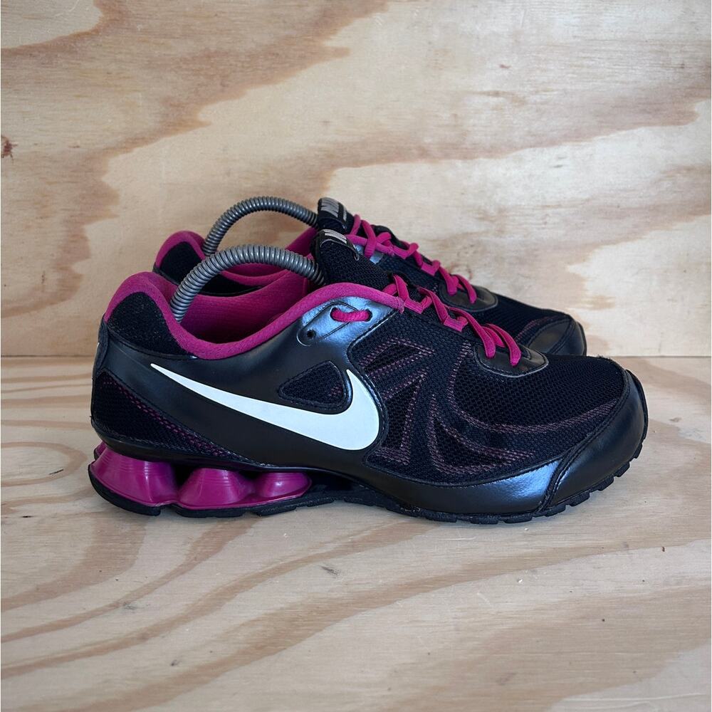 Nike - Reax Run 7 - Running Shoes - Black/Purple - Women's - 10 - 525755-002